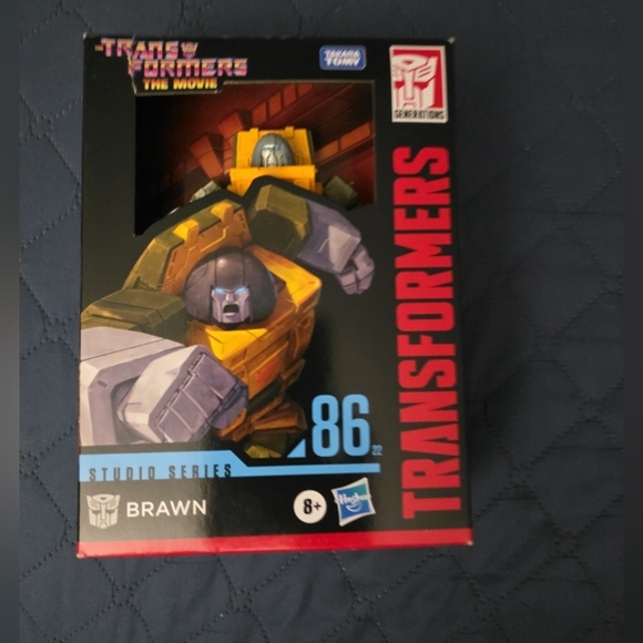 Transformers Studio Series 86-22 Deluxe Class Brawn Takara Tomy (Not Mint) - Picture 14 of 14
